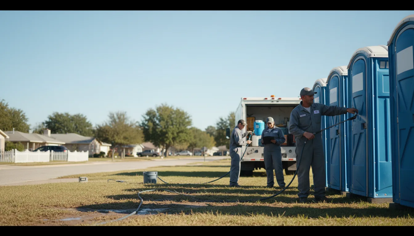 Long-Term Portable Toilet Rental in Ogallala, NE near me